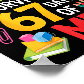 My Teacher Survived 67 Days Of Me Teacher Apprecia Poster (Hoek)