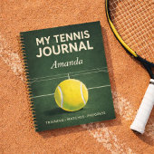 My Tennis Journal – Personal Training & Match Log Planner