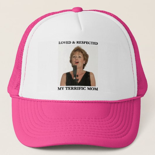 My Terrific Mom™ Trucker Hat (Customize It!) Trucker Pet (Voorkant)