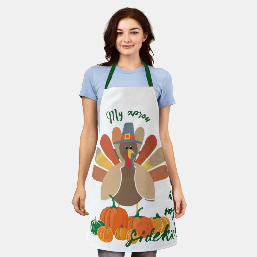 My Thanksgiving Buddy Schort (Gedragen)