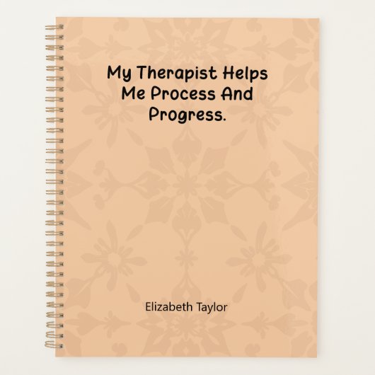 My Therapist Helps Me Process and Progress Planner (Voorkant)