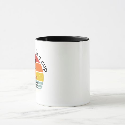 My Therapy in A Cup Coffee Mug Customizable Design Mok (Midden)