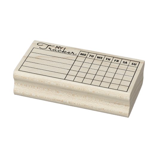 My Tracker Journal Rubberstempel (Stempel)
