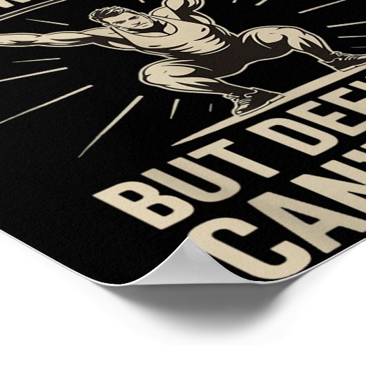 My Trainer Is Awesome But Definitely Can't Count  Poster (Hoek)