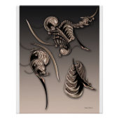 "My Transcendental Vision", glanzend Poster (Voorkant)