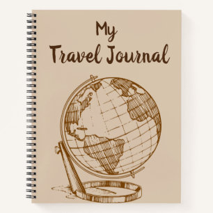 My Travel Journal, een dagboek voor je avonturen. Notitieboek