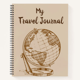 My Travel Journal, een dagboek voor je avonturen. Notitieboek