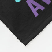 My Uncle's Wings Cover Heart Suicide Awareness Rib Fleece Deken (Hoek)