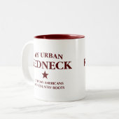 My Urban Redneck Mug Tweekleurige Koffiemok (Voorkant links)