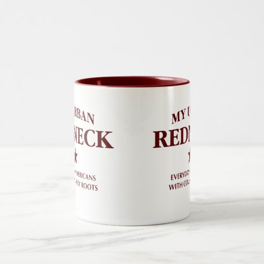 My Urban Redneck Mug Tweekleurige Koffiemok (Center)