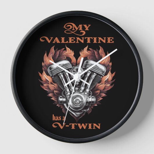 My Valentine has a V-Twin, Biker style (Voorkant)