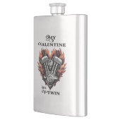 My Valentine has a V-Twin, Biker style Flacon (Links)