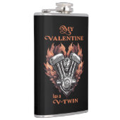 My Valentine has a V-Twin, Biker style Heupfles (Rechts)