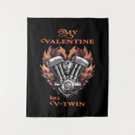 My Valentine has a V-Twin, Biker Wandkleed