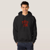 My Valentine Has Paws  Dog Poodle Hearts Hoodie (Voorkant volledig)