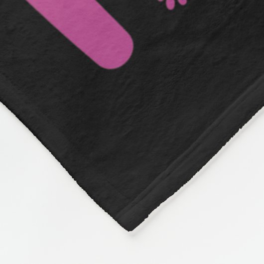 My Valentine Has Paws Fleece Deken (Hoek)