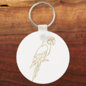 My Valentine is a Shamrock Funny St. Patrick's Day Sleutelhanger (Achterkant)