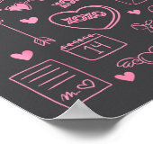 My Valentines Call Me Mama For Mom Mommy Valentine Poster (Hoek)