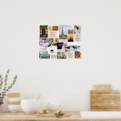 My Vision Board My Dreams Poster (Keuken)