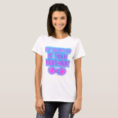 My Warm-Up Is Your Workout Women’s Gym T-Shirt (Voorkant volledig)