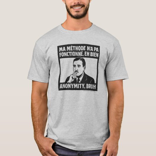 My Way Didn't Work - French - Men's Basic T-Shirt (Voorkant)