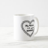 My weekend is all booked lustiges Zitat Koffiemok (Voorkant rechts)