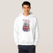 My weekend is fully booked hoodie (Voorkant volledig)