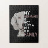 My Weimaraner is Family Legpuzzel (Verticaal)