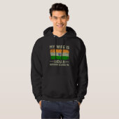 My Wife is Indian Nothing Scares Me Husband Hoodie (Voorkant volledig)