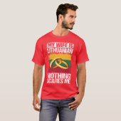 My Wife Is Lithuanian Nothing Scares Me family T-shirt (Voorkant volledig)
