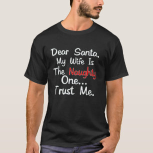 My wife is naughty t-shirt