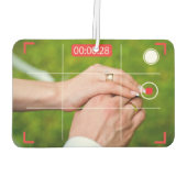 My Wife, My Life - Custom Elegant Photo Rec Car Luchtverfrisser (Achterkant)