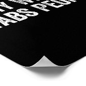 My Wife Stabs People Funny Wife Quote  Poster (Hoek)