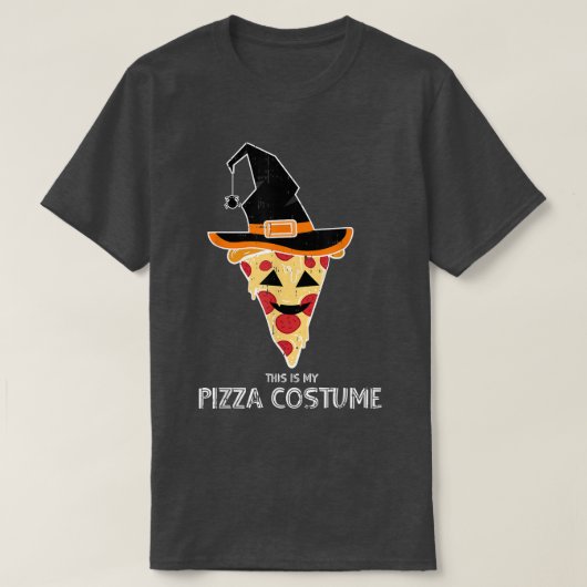My Witch Pizza Costume Easy Italian Food Halloween T-shirt (Design voorkant)