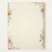 My Word Of The Year Is Prayer Floral Planner (Achterkant)