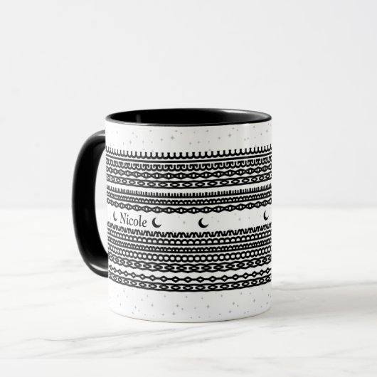 My Words Are Magic-Custom Hidden Message Mug Mok (Voorkant links)