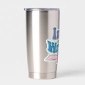 My Writing Era Leuke Auteur Slogan Geïsoleerde Drinkbeker (Rechts)