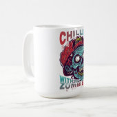  My Zombies Mug | Funny Halloween Horror  Koffiemok (Voorkant links)