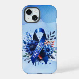 Myalgische encefalomyelitis ME/CFS-bewustzijnslint iPhone 15 Case