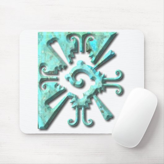 Myan Hunab Ku - Turquoise Muismat (Met muis)