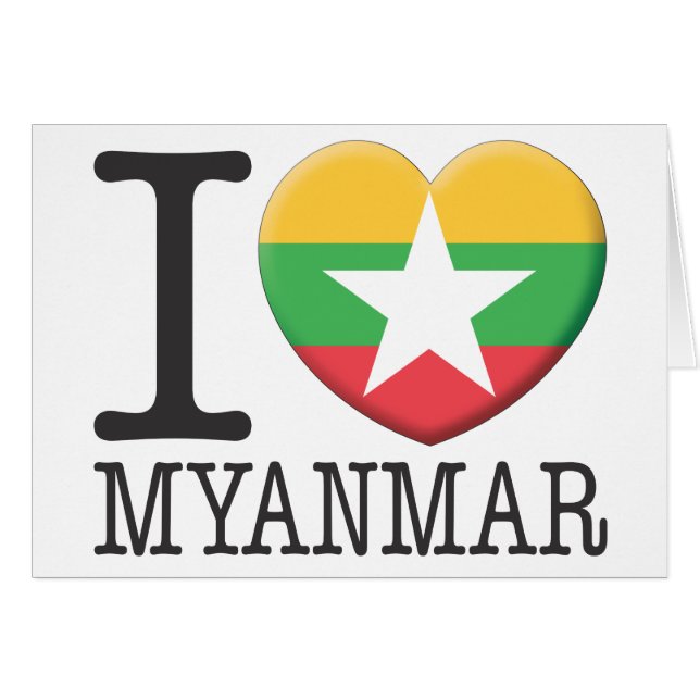 Myanmar (Voorkant Horizontaal)