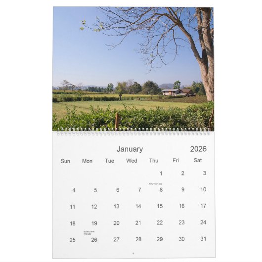 Myanmar 2010-agenda kalender (Jan 2026)
