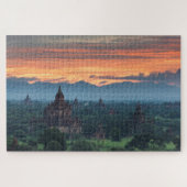Myanmar, Bagan Sunrise Legpuzzel (Horizontaal)