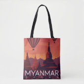 Myanmar Bagan Tote Bag (Voorkant)
