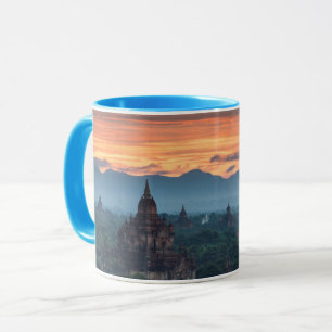 Myanmar, Bagan Zonsopgang Mok