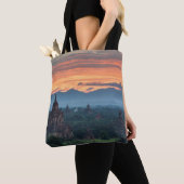 Myanmar, Bagan Zonsopgang Tote Bag (Dichtbij)