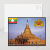 Myanmar - Birma Briefkaart. Briefkaart (Voorkant / Achterkant)