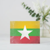 Myanmar Briefkaart (Staand voorkant)