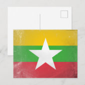 Myanmar Briefkaart (Voorkant / Achterkant)