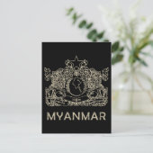 Myanmar Briefkaart (Staand voorkant)